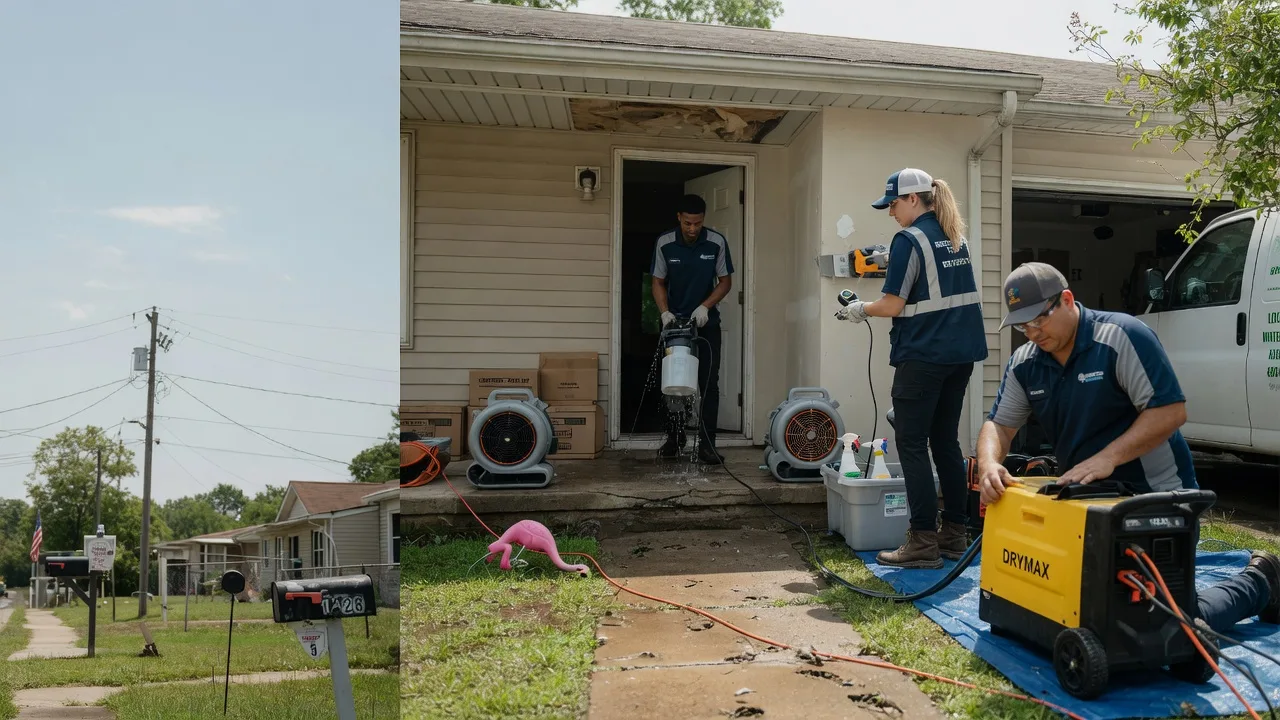 Storm Damage Water Removal in Forney, TX near me